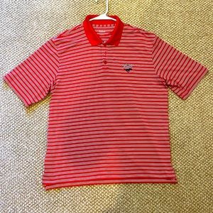Under Armour Men’s Polo, size Large, with SMU logo